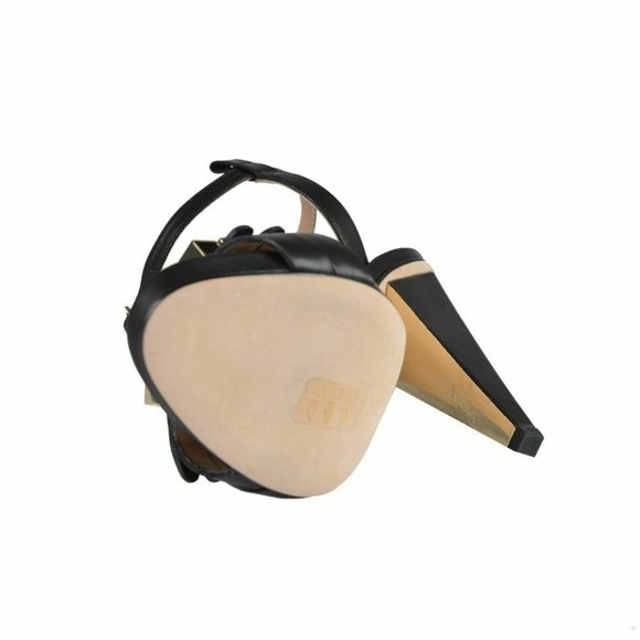 Dsquared Women's Black Ankle Strap Sandals Shoes - Picture 6 of 7